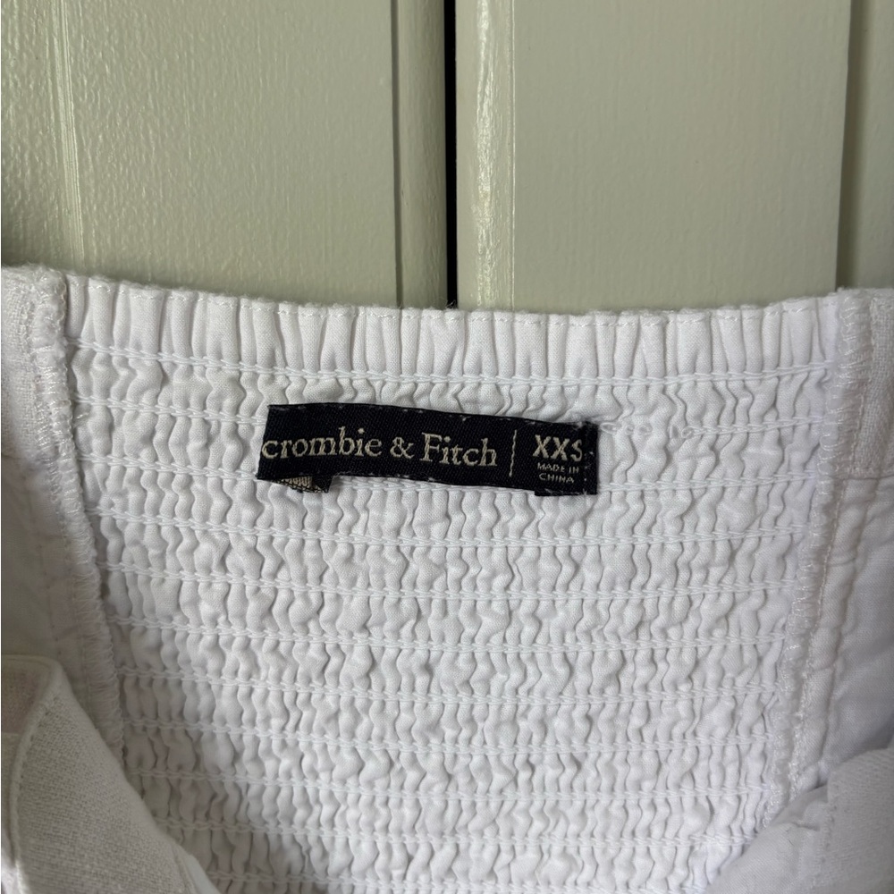 Abercrombie White Button-Down Sundress - Picture 4 of 4